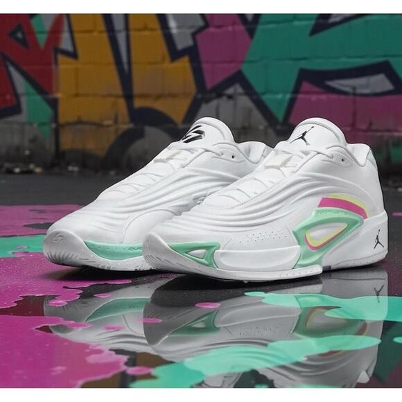 JORDAN Luka 3 White Green Glow - HQ5055-107 Size 12 main image 7